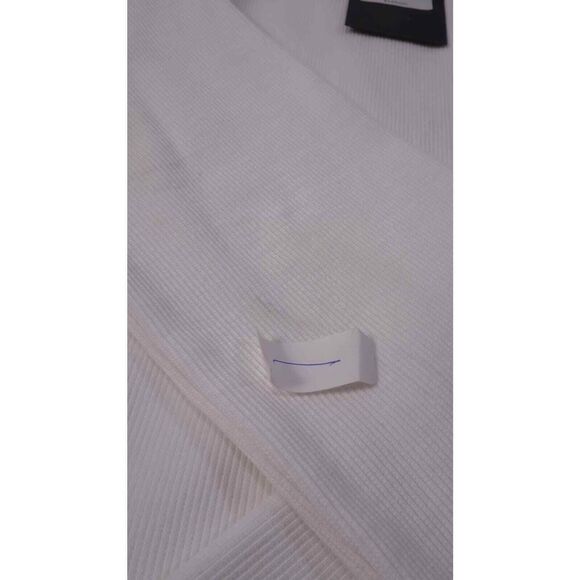 Veronica Beard Avedon Top White Ruffle Long Sleeve Top L NWT 228 IRRG - Picture 3 of 10